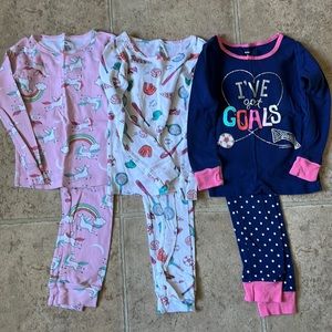 Set of 5 Carter’s Pajamas
